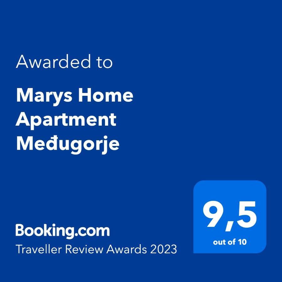 Marys Home Apartment Medugorje Eksteriør bilde